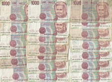 1000 lire montessori italy
