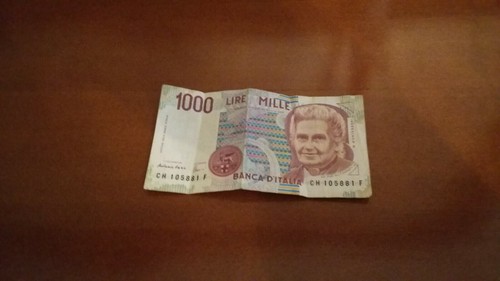 Rare 1000 lire mille - rare,