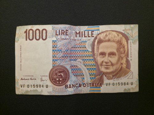 Banknote thousand 1000 - thousand, lire