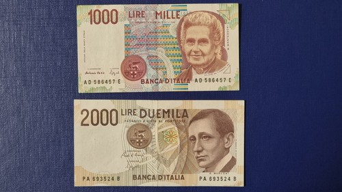 Pair banknote thousand 1000 - pair,