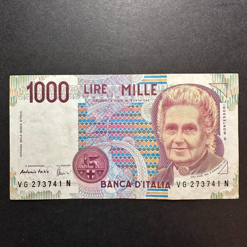 Vintage 1990 italy 1000 - 1000, lire