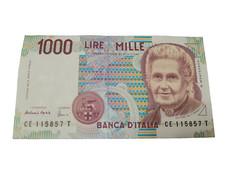 1000 Lire M. Montessori