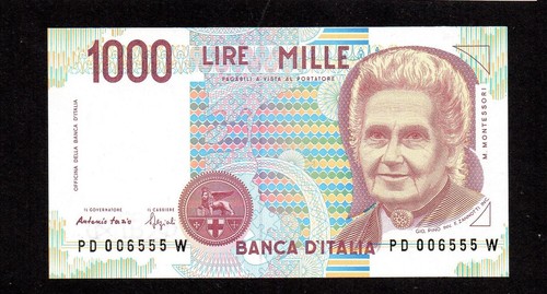 Mille 1000 lire montessori fds - lire,