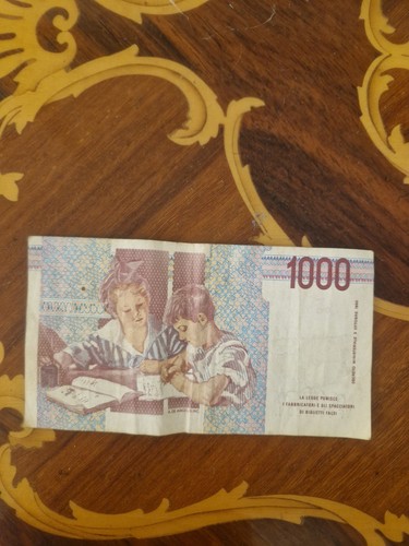 Banknote lire mille 1000 - mille,