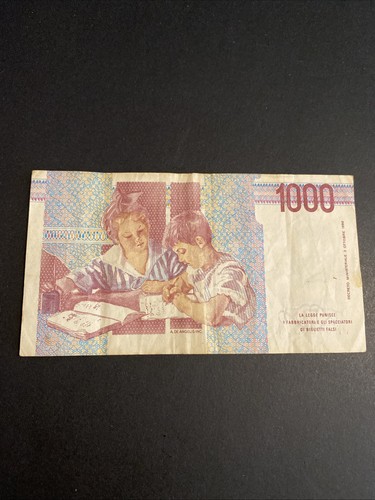 1990 italy 1000 mille lire - italy,