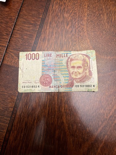 1990 banca italia 1000 - -,
