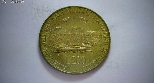 Italy 1989 200 - , lire