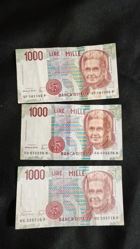Set 1000 lire - 3,,