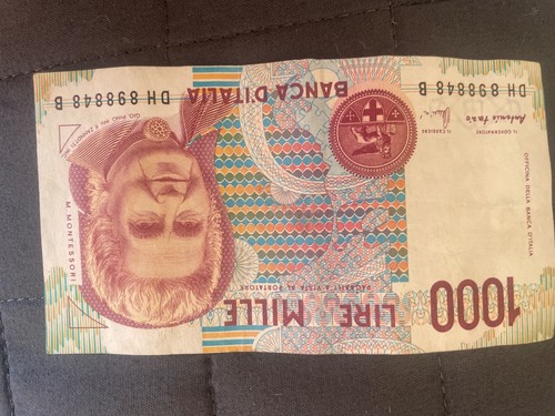 Mille lire 1000 - mille, lire,