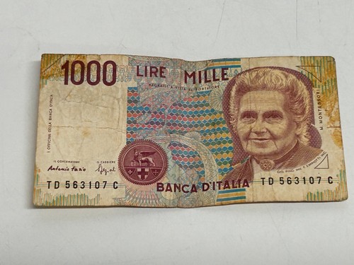 1,000 lire thousand lire 1000