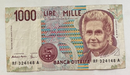 1990 banca italia 1000 - d,