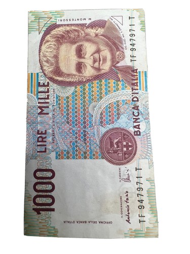 1990 banca italia 1000 - d,